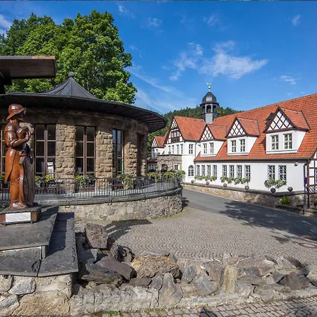 Quellenhaus Feengrotten イン Saalfeld Saale