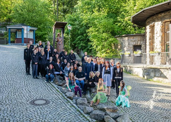 Quellenhaus Feengrotten * Saalfeld Saale