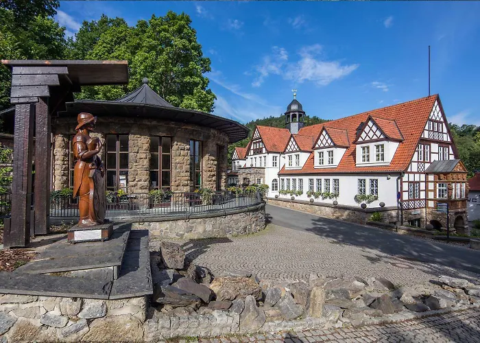 Quellenhaus Feengrotten Herberg Saalfeld Saale